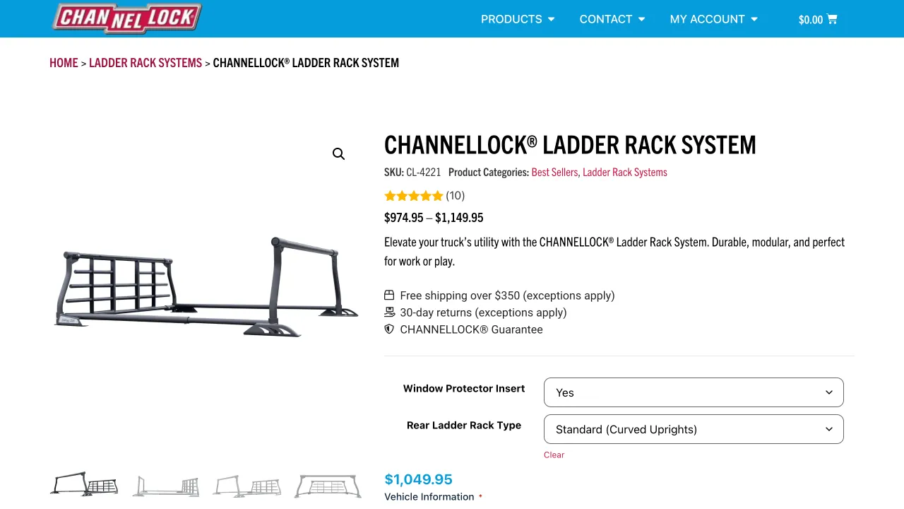 Enterprise E-Commerce Platform - CHANNELLOCK® Automotive Website Screenshot 3 - Professional Web Design Portfolio by TheBomb® Digital Marketing in Toronto, Vancouver, Calgary, Ottawa, Montreal, Kelowna, Canada